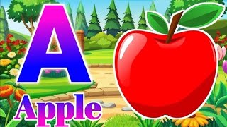 Phonics Song 2 with TWO Words in 3DA For Airplane  ABC Alphabet Songs with Sounds for Children [upl. by Yddet101]