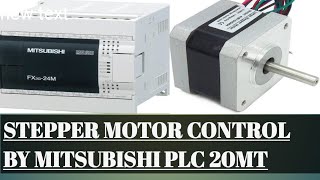 stepper Motor control by Mitsubishi plcmitsubishi stepper [upl. by Aysahc]