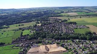 Netherthong Holmfirth 4K Drone 18 June 17 2 [upl. by Lemmueu401]