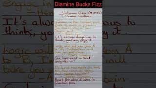 Writing Fri 01 Nov Leonardo Magico and Diamine Bucks Fizz shorts [upl. by Marozik]