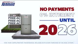 Randazzo Heating Cooling Electrical Commercial Buy a Furnace Get a Free Air Conditioner hvac [upl. by Yam586]