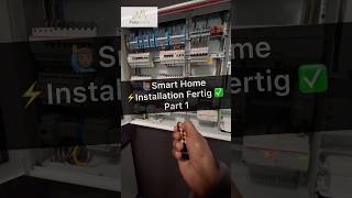 🙋🏾‍♂️⚡️Smart Home KNX ✅ strom electrician elektriker elektro elektrik electric handwerk [upl. by Retsev521]