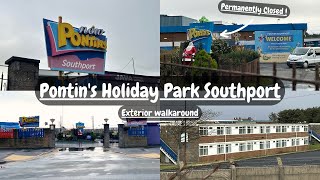 Permanently Closed Pontins Holiday Park Southport  Abandoned  Exterior Walkaround [upl. by Avle730]