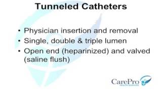 Chapter 9  Tunneled Catheters Introduction [upl. by Pettiford]