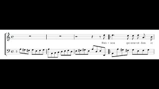 MARCANTOINE CHARPENTIER Ruisseau qui nourrit dans ce bois PDF SCORE [upl. by Arhaz]