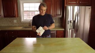 How to Seal Concrete Countertops with Z AquaPoxy [upl. by Burger]