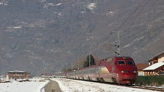 BB26227 FRET et TGV sous la neige [upl. by Notlim]