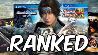 Every Dynasty Warriors Game Ranked [upl. by Ginger]