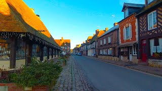 France Walk  Beuvrons en Auge ブブロン村  4K [upl. by Bithia489]