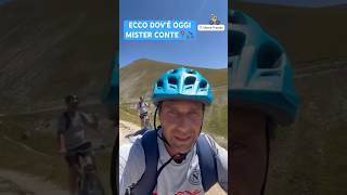 Giornata RELAX per CONTE in ritiro guardate dovè il mister 🚴‍♂️⛰️📍 [upl. by Ahseenal]