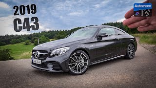 2019 C43 AMG 390hp  AutomannTalks [upl. by Htebazil]