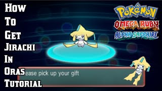 How to get the Mythical Legend Jirachi in Pokémon Omega Ruby amp Alpha Sapphire ORAS Tutorial [upl. by Ayel]