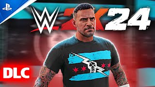 WWE 2K24 CM Punk Gameplay Entrance Finishers Signatures amp More  WWE 2K24 Gameplay Concept [upl. by Giustino]