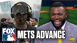 Mets ADVANCE to NLCS after Game 4 win vs Phillies David Ortiz Derek Jeter amp Alex Rodriguez REACT [upl. by Whale]