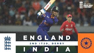 Mandhana Hits Unbeaten 79  Highlights  England v India  2nd Womens Vitality IT20 2022 [upl. by Einrae]