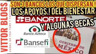 🔴BANORTE BANCO AZTECA Y BANSEFI MANEJARAN LOS DEPOSITOS DE LAS TARJETAS DEL BIENESTAR🔴 [upl. by Eirrot]