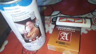 review rokok murah enak SAMPOERNA LEGIT NIRA harga 15ribu [upl. by Ayanal507]