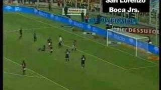 San Lorenzo 1 Boca Jrs 0 [upl. by Rivers227]