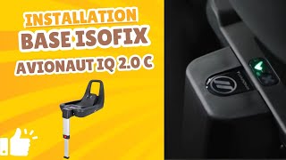 Comment Installer la Base Isofix Avionaut IQ 20 C en 5 secondes [upl. by Ainaj]