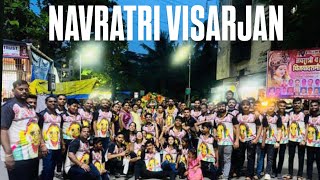 Navratri Visarjan Vlog 🙏🪷 [upl. by Eanahc]