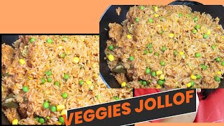 FASTEST 30 Minute Jollof Rice Recipe EVER [upl. by Aicilaanna206]