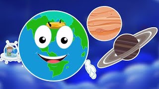 The Planet Song  The Solar System Song  Kids Nursery Rhymes [upl. by Annawt24]