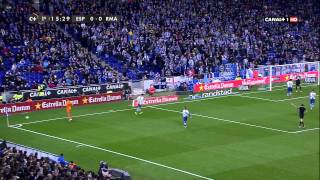 Copa Del Rey 21 01 2014 Espanyol vs Real Madrid  HD  Full Match  1ST  Spanish Commentary [upl. by Atelokin553]