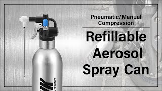 UNBOXING  EWK Patented Aluminum Refillable Aerosol Spray Can [upl. by Melborn807]