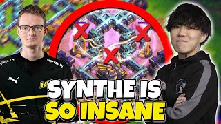 Synthe FINALLY INSANE Bat Donut Gets Eagle amp 2 Inferno Towers Clash of Clans [upl. by Addam]