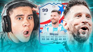 MESSI 99 EL MEJOR JUGADOR DE EA FC 24 [upl. by Matuag210]