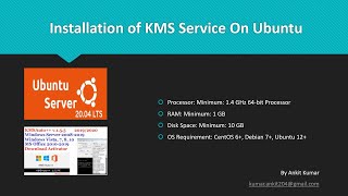 Setup your own KMS server on Ubuntu 2004 to activate Windows and Office [upl. by Atlee]