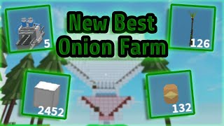 Roblox Islands New Best Onion Farm Setup [upl. by Nuoras]