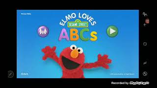 Elmo Loves ABCs Letters NOPQRS Part 1 [upl. by Lateh]