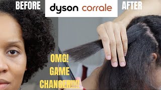 DEMO  NEW DYSON Corrale™ Hair Straightener  3C HAIR [upl. by Dublin]