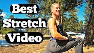 Best 45 Minute Stretching Video  Sean Vigue Fitness [upl. by Aneles975]