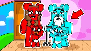 NASZA HISTORIA w Minecraft 💙❤️ [upl. by Ester883]