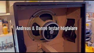 Andreas amp Danne testar högtalare mm [upl. by Attenrev]