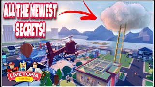 ALL THE NEWEST SECRETS IN TOPIA CITY LIVETOPIA ROBLOX [upl. by Emelita]