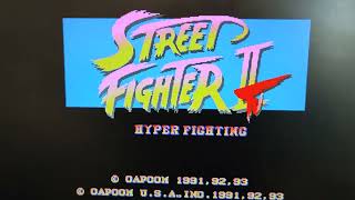 Amiga 500 plays Street Fighter 2 Turbo SNES Pistorm CoffinOS EMU68 from workbench [upl. by Ebba]