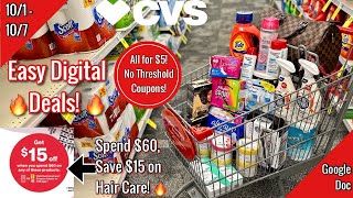 CVS Free amp Cheap Coupon Deals amp Haul  101  107 Personal Care Money Makers Learn CVS Couponing [upl. by Ayekal]