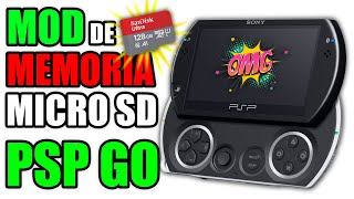 MOD ampliar memoria MICRO SD  PSP GO 128GB [upl. by Ayotahc]