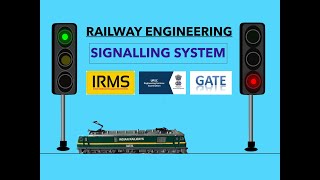 SIGNALLING SYSTEM  UPSC ESE  IRMS  GATE [upl. by Romney45]