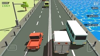 Blocky Traffic Racer  Gameplay Android [upl. by Abigale]