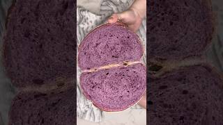 𝒮ℴ𝓊𝓇𝒹ℴ𝓊ℊ𝒽 𝒷𝓇ℯ𝒶𝒹 𝒮𝒸ℴ𝓇𝒾𝓃ℊ😍 amazing purple sweet potato powder color sourdoughbread [upl. by Kore159]