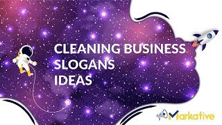 Cleaning Business Slogans Ideas to double your profit [upl. by Alikam822]