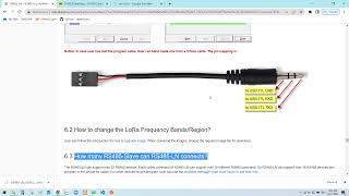 Dragino RS485LN How to upgrade the image [upl. by Hylton]