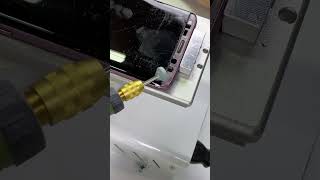 Screen Cutting  Samsung S9 Curved Screen Refurbishing Part 1shorts [upl. by Lissy417]