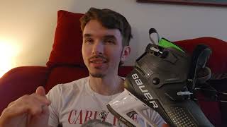 Bauer KONEKT Goalie Skate Review [upl. by Ydnys]