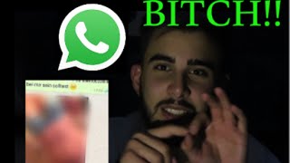 WHATSAPP PRANK AN EINE BITC 20 Shindy  Lieblingslied endet pervers [upl. by Langston]