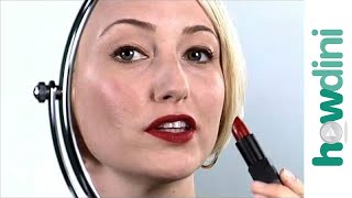 Red lips tutorial  How to apply red lipstick [upl. by Ytsirt]